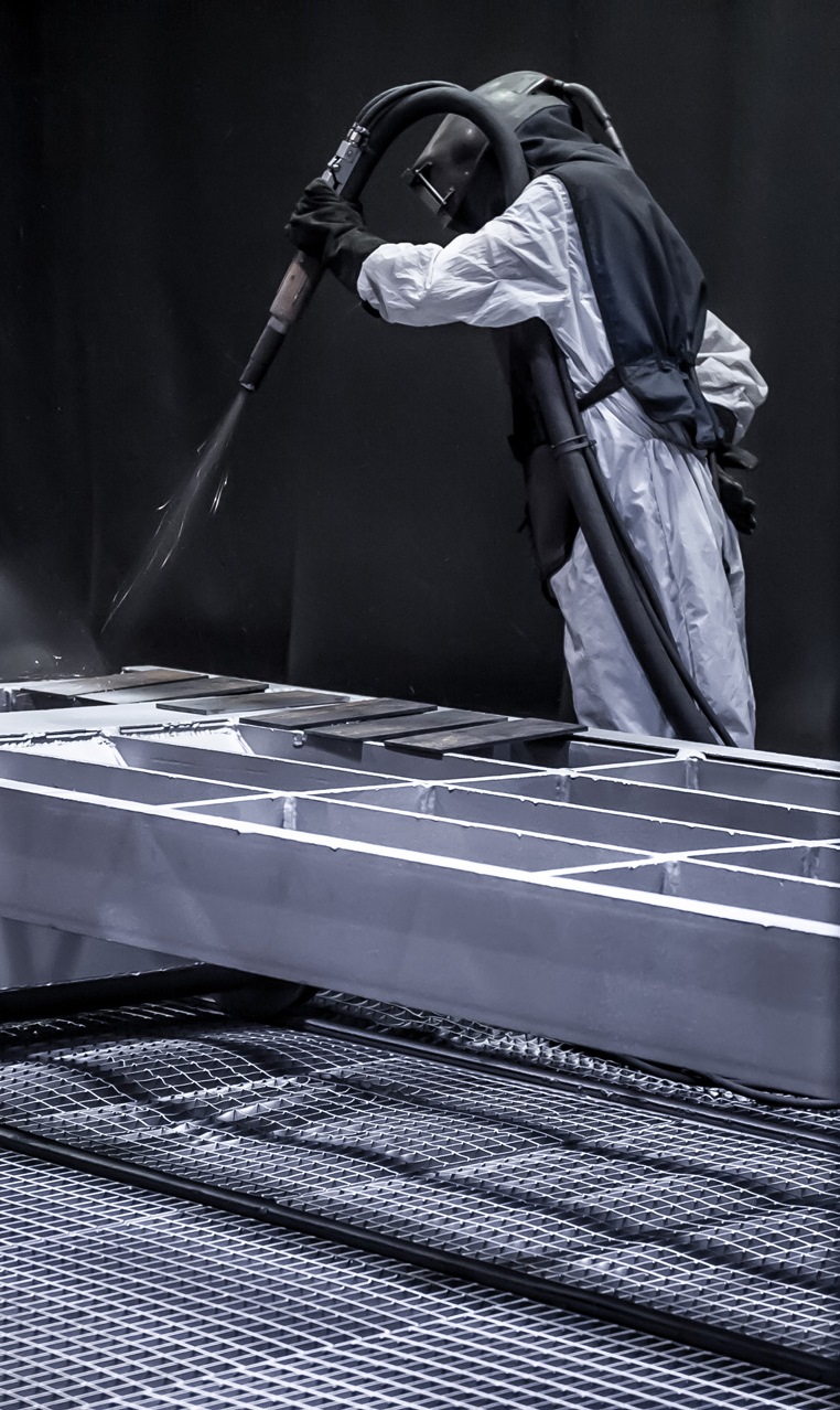 Freistrahlen Strahltechnik Klein